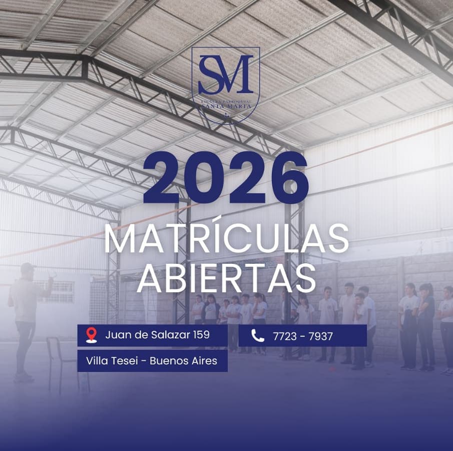MATRICULAS ABIERTAS 2026